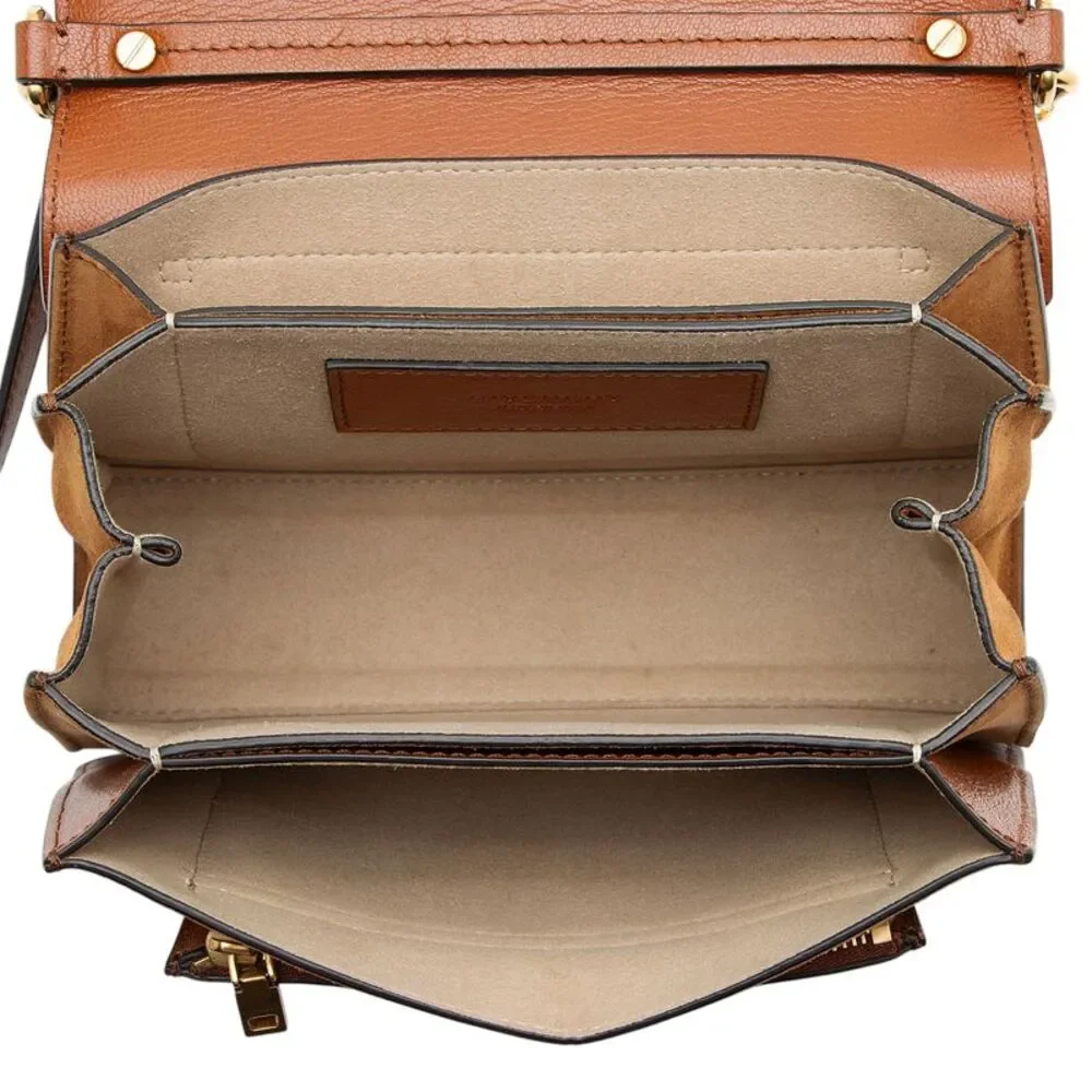 Givenchy Leather Suede GV3 Small Shoulder Bag